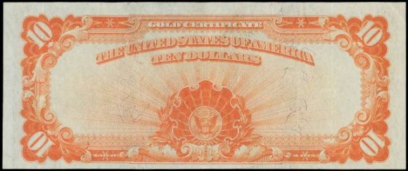 1922 Gold Certificate Bill Information Price Guide and Values