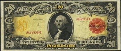 Rare Twenty Dollar Bills from the 1900s | Price Guide | Antique Money