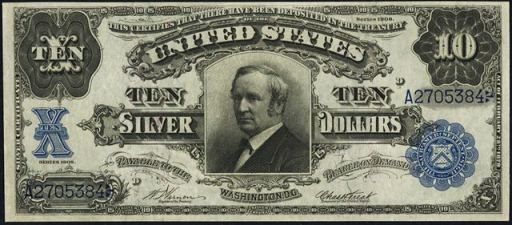 Rare Ten Dollar Bills From The 1900s Price Guide Antique Money