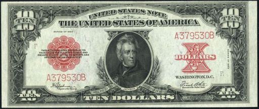 Rare Ten Dollar Bills from the 1920s | Price Guide | Antique Money