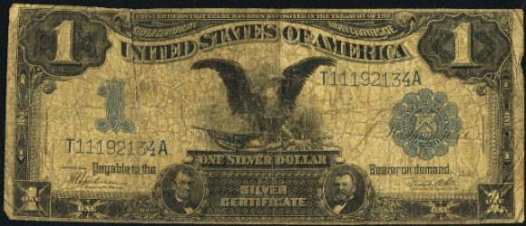 1899 Value of 1899 $1 Silver Certificate Black Eagle Bill Silver 1899 Value of 1899 $1 Silver Certificate Black Eagle Bill Silver
